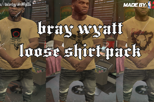 Bray Wyatt Loose Shirt Pack