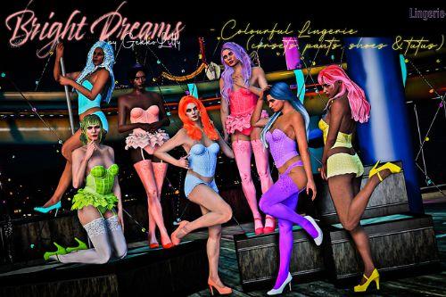 Bright Dreams - Lingerie + Shoes for MP female