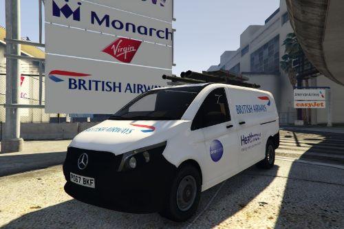 British Airways Heathrow Maintenance Van