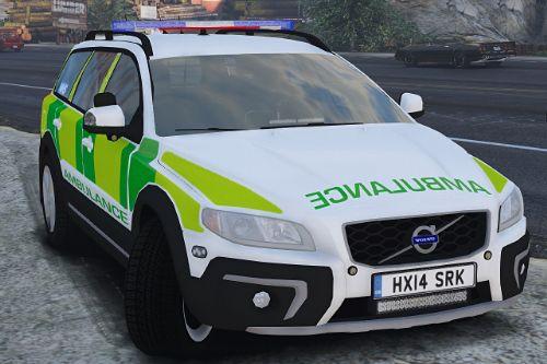 British Ambulance skin for Volvo XC70