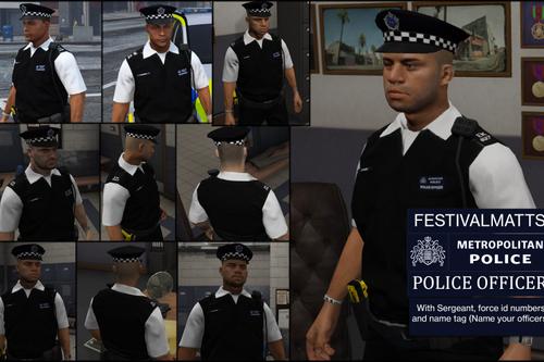 British Metropolitan Police Officers with Sgt and ID numbers 1d0ec8 fmmpows