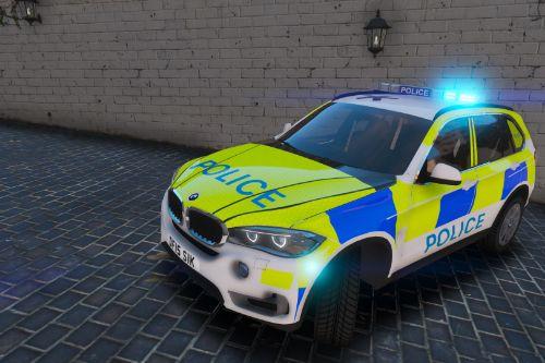 British Police BMW X5 F15 ARV Demonstrator