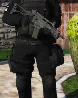 British Police Tactical Firearms officer (UK SWAT) 