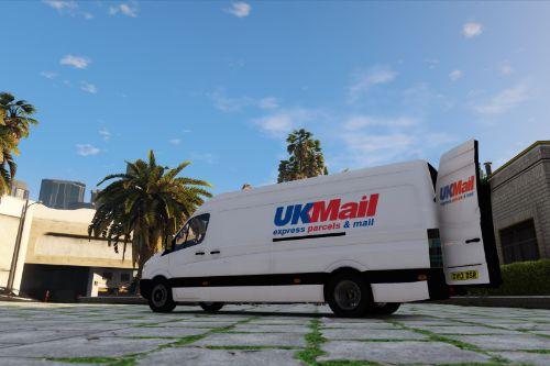 British UK - UKMail Sprinter van 