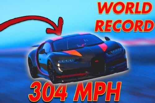 Bugatti Chiron Supersport 300MPH World Record Livery