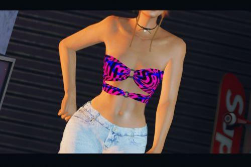 Bunched Tube Top for MP Female