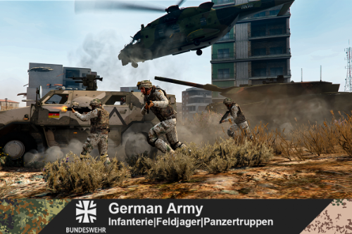 Bundeswehr Army (INFANTERIE,PANZERTRUPPEN,FELDJÄGER)|Tropentarn & Flecktarn|