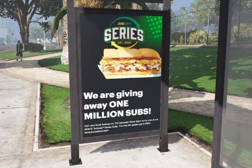 Bus Stop Ads (Fast Food) 