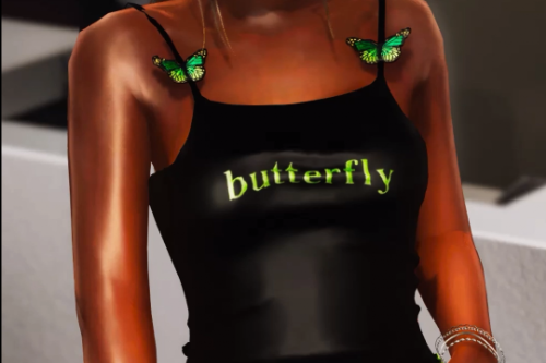 Butterfly Top for MP Female
