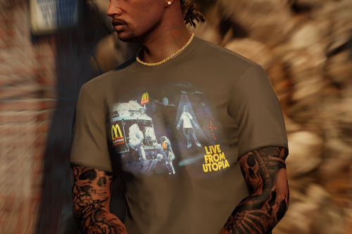 Cactus Jack Shirt Pack For MP Male