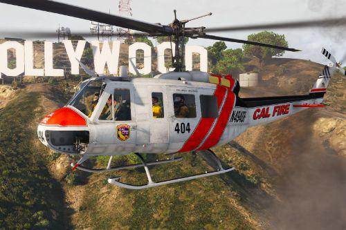 "Cal Fire #404 Columbia Helitak" UH-1H [Add-On]