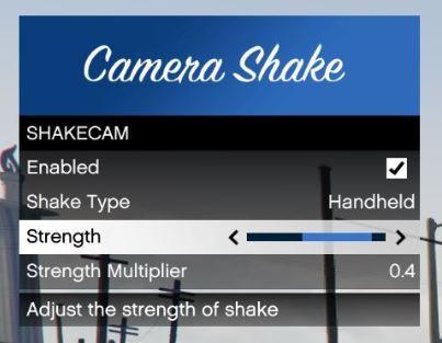 Camera Shake (Shake Cam) [LemonUI]