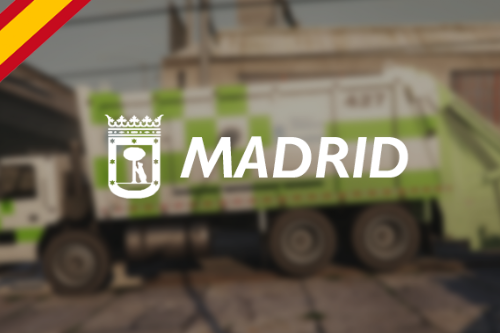 Camión de Basura Madrid - Madrid trash truck