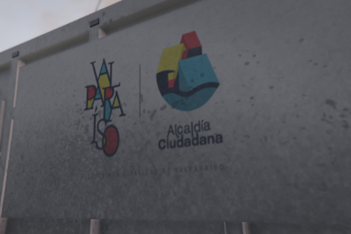 Camión de basura Valparaiso - Trash Truck - Alcaldia Ciudadana Chile