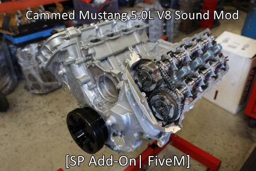 Cammed Mustang 5.0L V8 Sound Mod [SP Add-On | FiveM]