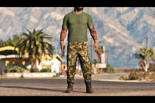 Camo Texture Pants for Franklin