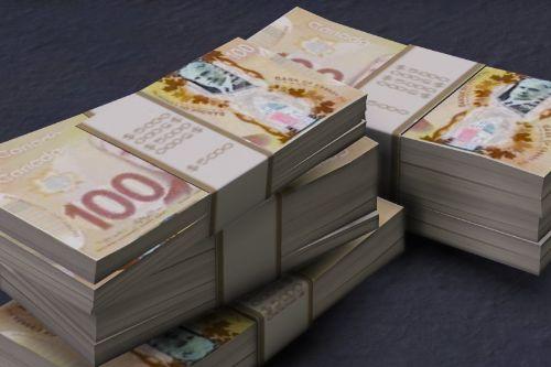 CAD$ Bills - Canadian Money Pack