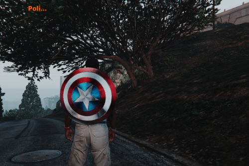 Captain America Shield Retexture More Realistic