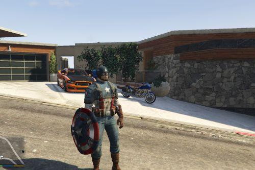 Captain America WWII [Add-On Ped]