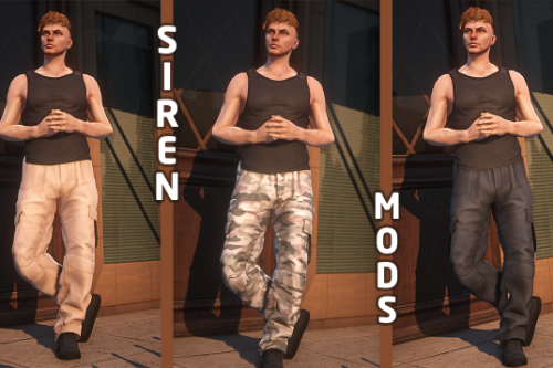 Cargo Pants for MP Male