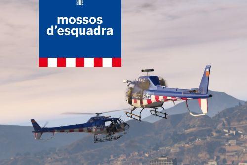 Catalan - Barcelona Police Helicopter - Mossos d'Esquadra