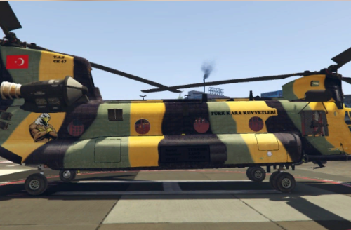 CH-47 Chinook  | Turkish Land Forces Paintjob