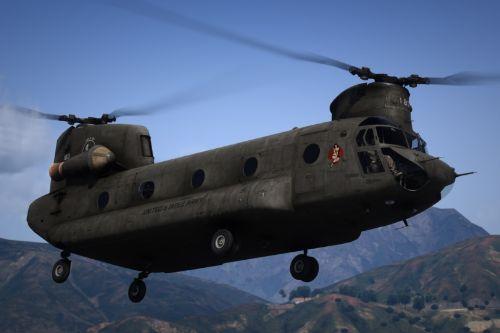CH-47D Chinook US Army & Royal Air Force [Add-On]