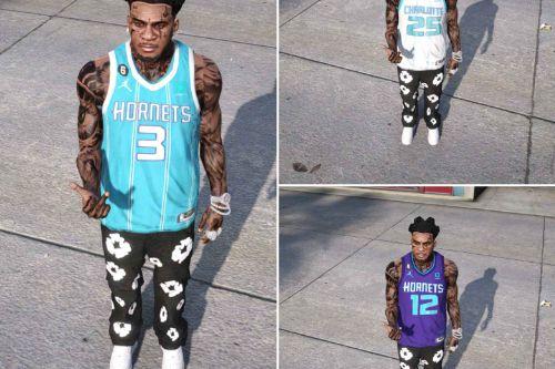 Charlotte Hornets 22-23' Jersey Pack