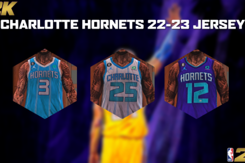 Charlotte Hornets 22-23' Jersey Pack