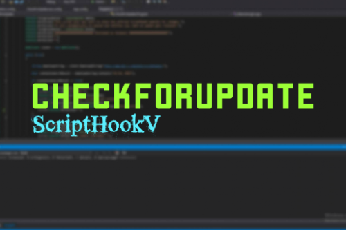 CheckForUpdate - ScriptHookV Edition
