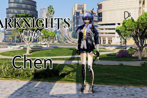 Chen from Arknights [Add-On Ped]