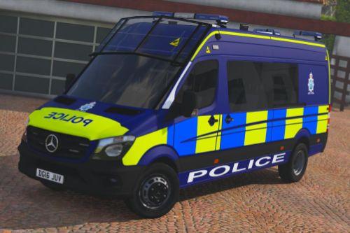 Cheshire Police 2015 Sprinter (#BigBlueVan)