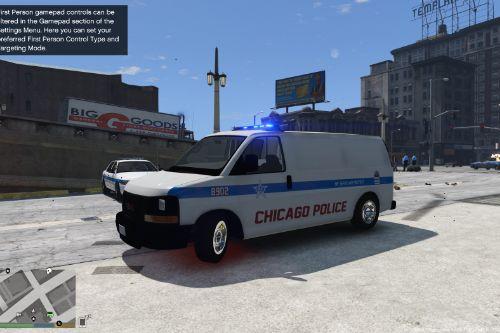 Chicago Police Transport Van
