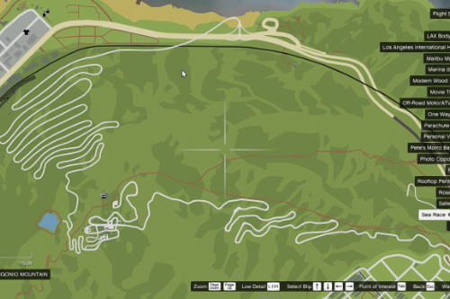 Chilliad Town - Remastered Atlas Radar minimap