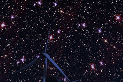 Nebula Stars And Moon HD