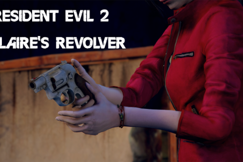 Claire's Revolver From Resident Evil 2