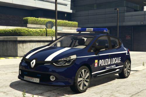 Clio IV Polizia Locale- Barletta- nuova livrea Polizia Locale Puglia