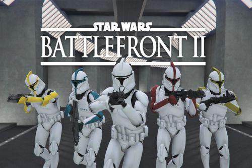 Clonetrooper: SW Battlefront II [Add-On Ped]