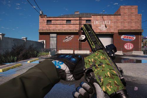 Cloud 9 Gloves from the game - Counter-Strike: Global Offensive