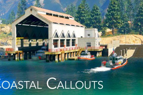 Coastal Callouts [LML, RPH, LSPDFR] - DLC with coast guard boats, helicopters, planes, and maps + script with helicopter hoist, boat towing, missions, and more