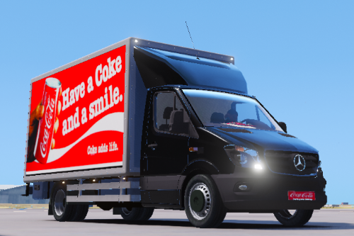Coca Cola Edit of (M.B. Sprinter Facelift Transporter by TopMods)