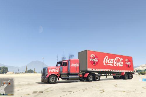 Coca-Cola livery for Phantom and semi-trailer