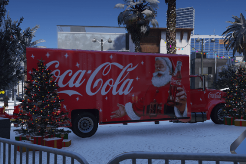 Coca cola van livery