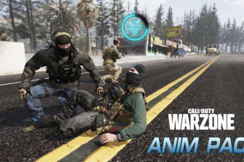 COD Warzone Revive Animations Pack (Not Just "Poses" - Actually Animated)