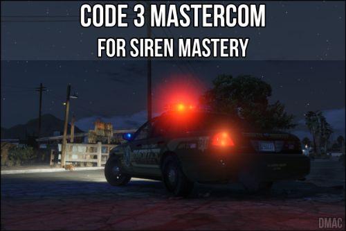 Code 3 Mastercom for Siren Mastery
