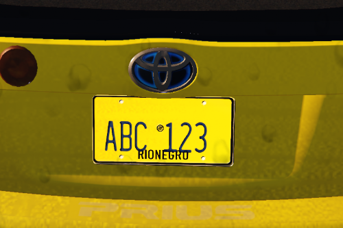 Colombian License Plates
