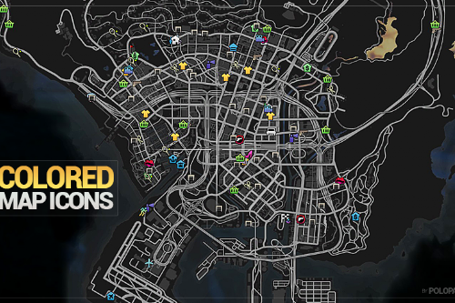 4K Past-Gen Colored Map - GTA5-Mods.com