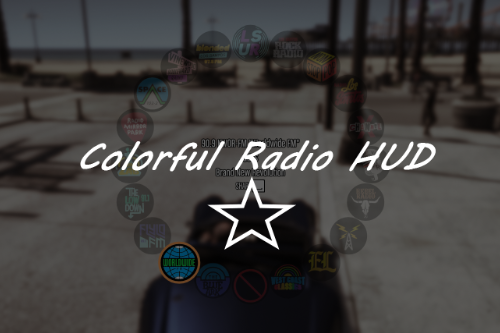 Colorful Radio Station HUD