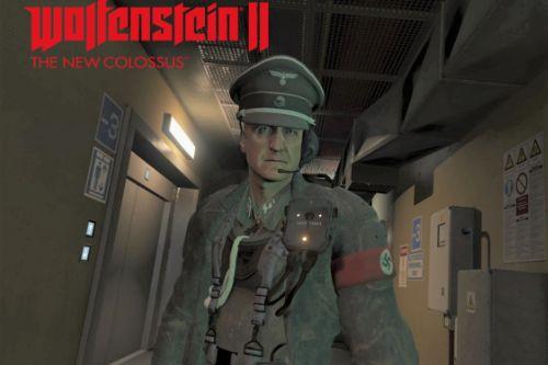 Nazi Commander: Wolfenstein II TNC [Add-On Ped]