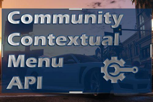Community Contextual Menu API